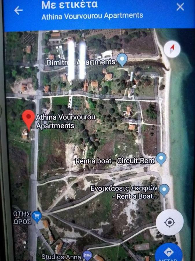Athina Vourvourou Apartments Екстериор снимка